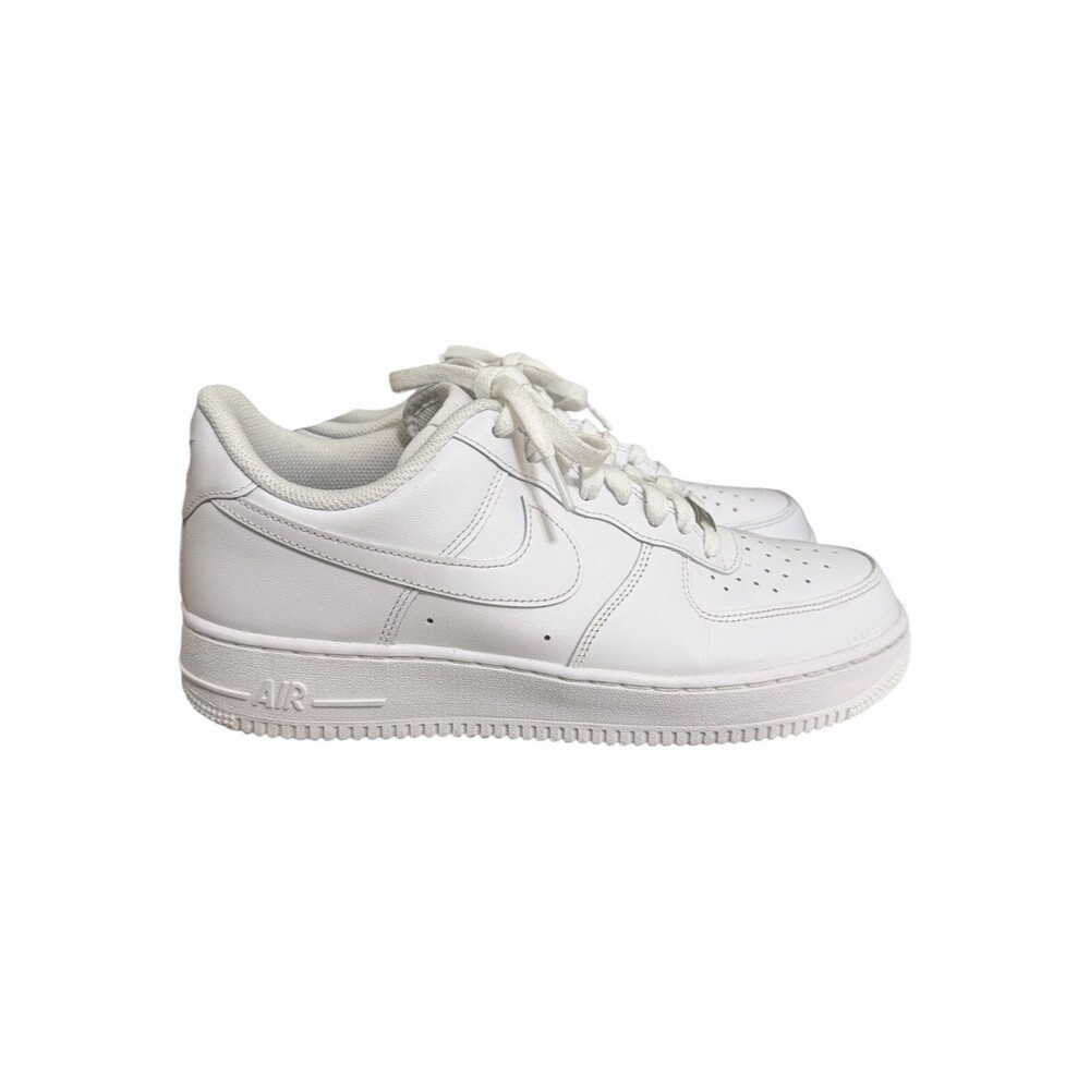 Nike Air Force 1 ‘07 Low Triple White CW2288-111 Men’s Size 9.5 Preowned